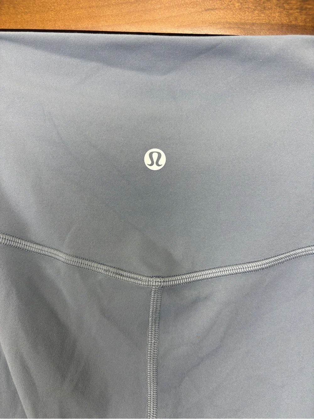 lululemon athletica pale blue 25in high waisted activewear athleisure